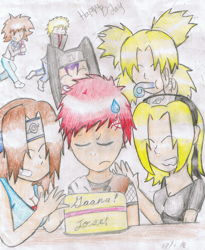 happy b-day gaara!and jose! by FTCSS