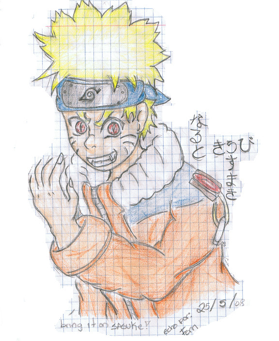 naruto kyubi(for my bros friend) by FTCSS