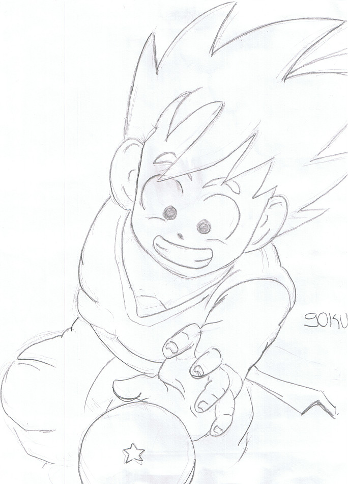 goku(first try) by FTCSS