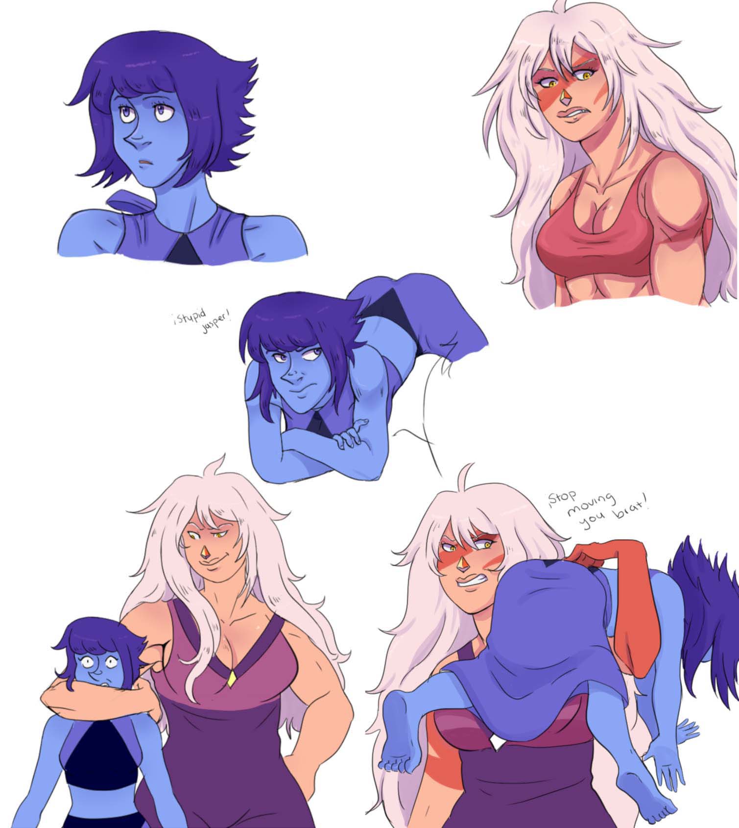 jasper and  lapis by FTCSS