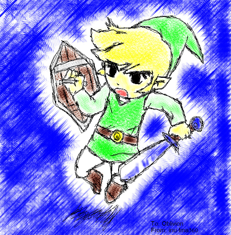 Link from WindWaker by FX_Dragon
