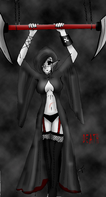 Death Character (numbah 1) by Fae