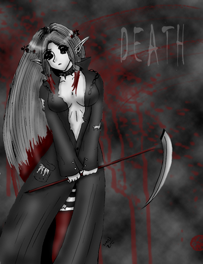 Death Character (numbah 2) by Fae