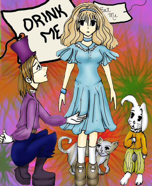 Alice..she's in Wonderland! oMg! by Fae