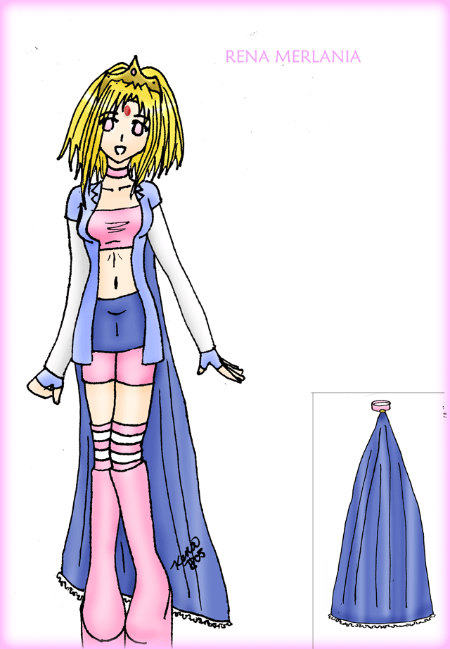 Rena's New Clothing Design by Fae