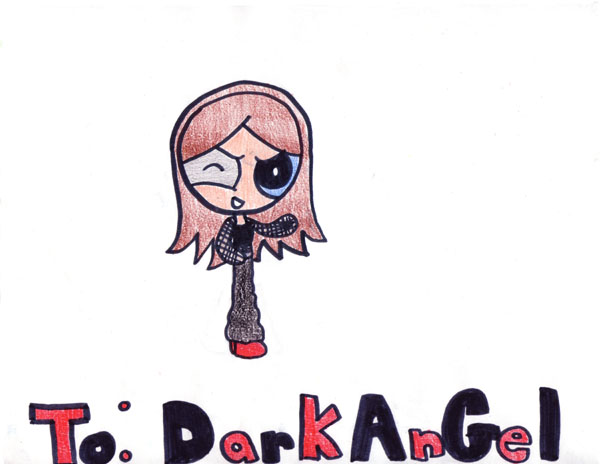 DarkAnGel, the Powerpunk Girl! ^^ by Fairygirly