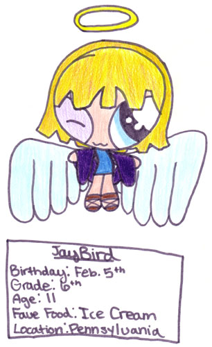 Jay_Bird, the PPG Angel! by Fairygirly