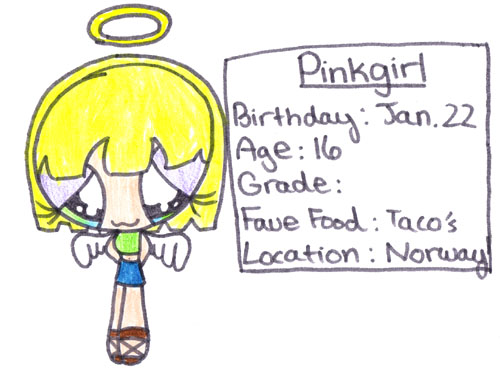 PinkGirl as a PPG Angel! ^_^ by Fairygirly