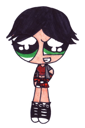 80's Punk Buttercup by Fairygirly