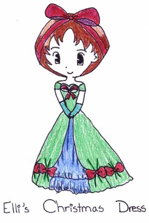 Elli's Christmas Dress by Fairygirly