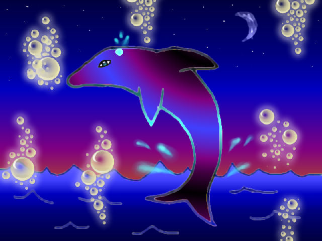 *A beautiful Dolphin* very pretty ^_^ by Fairygurl27