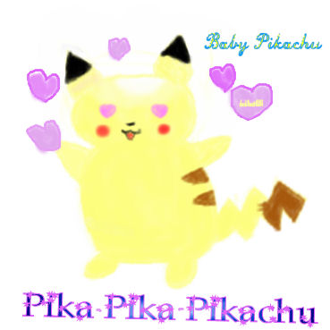 *Pikachu* for Soras_girlfriend by Fairygurl27