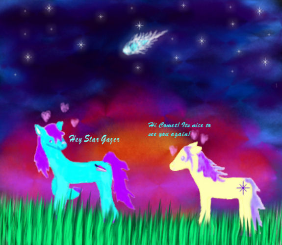 *Comet And Star Gazer* by Fairygurl27