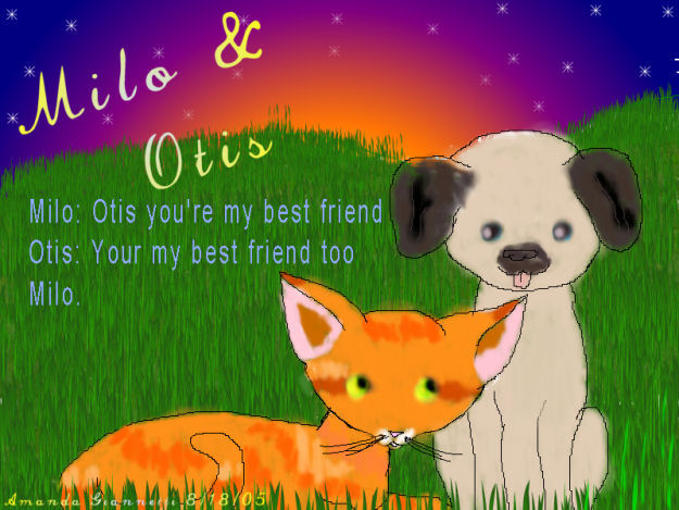 *Best Friends* Milo & Otis by Fairygurl27