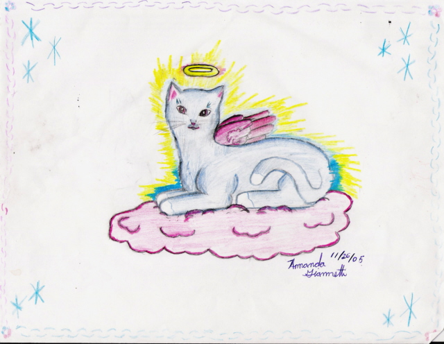 *Angel Cat* by Fairygurl27
