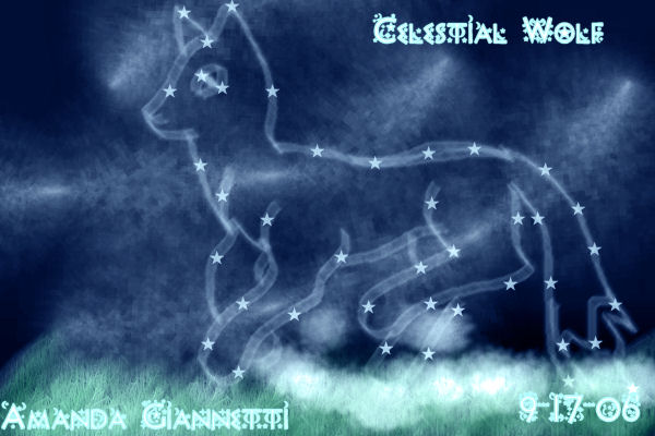 Celestial Wolf by Fairygurl27
