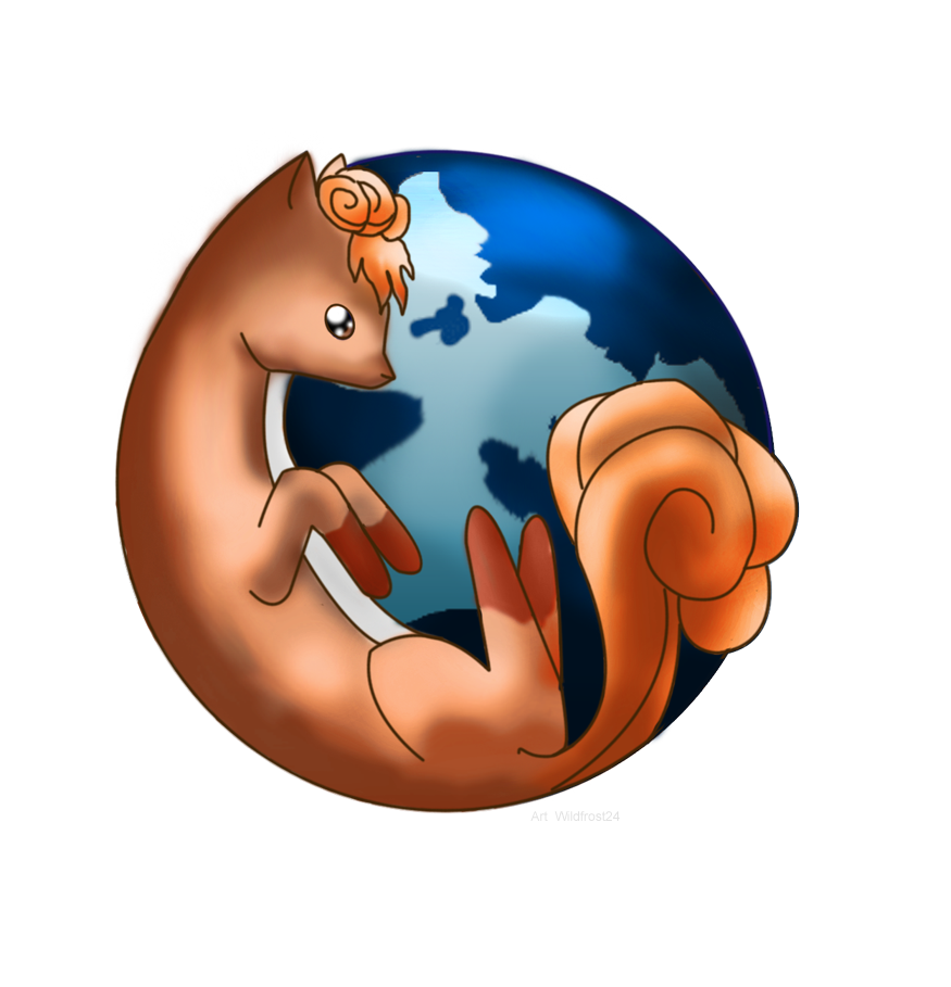 Vulpix the Firefox by Fairygurl27