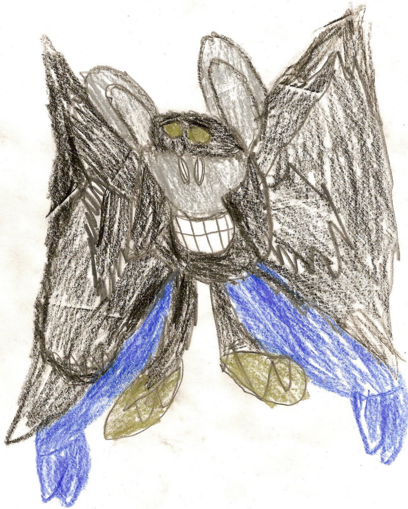 Another Version Of Chibi Bat-Bat by Falconlobo