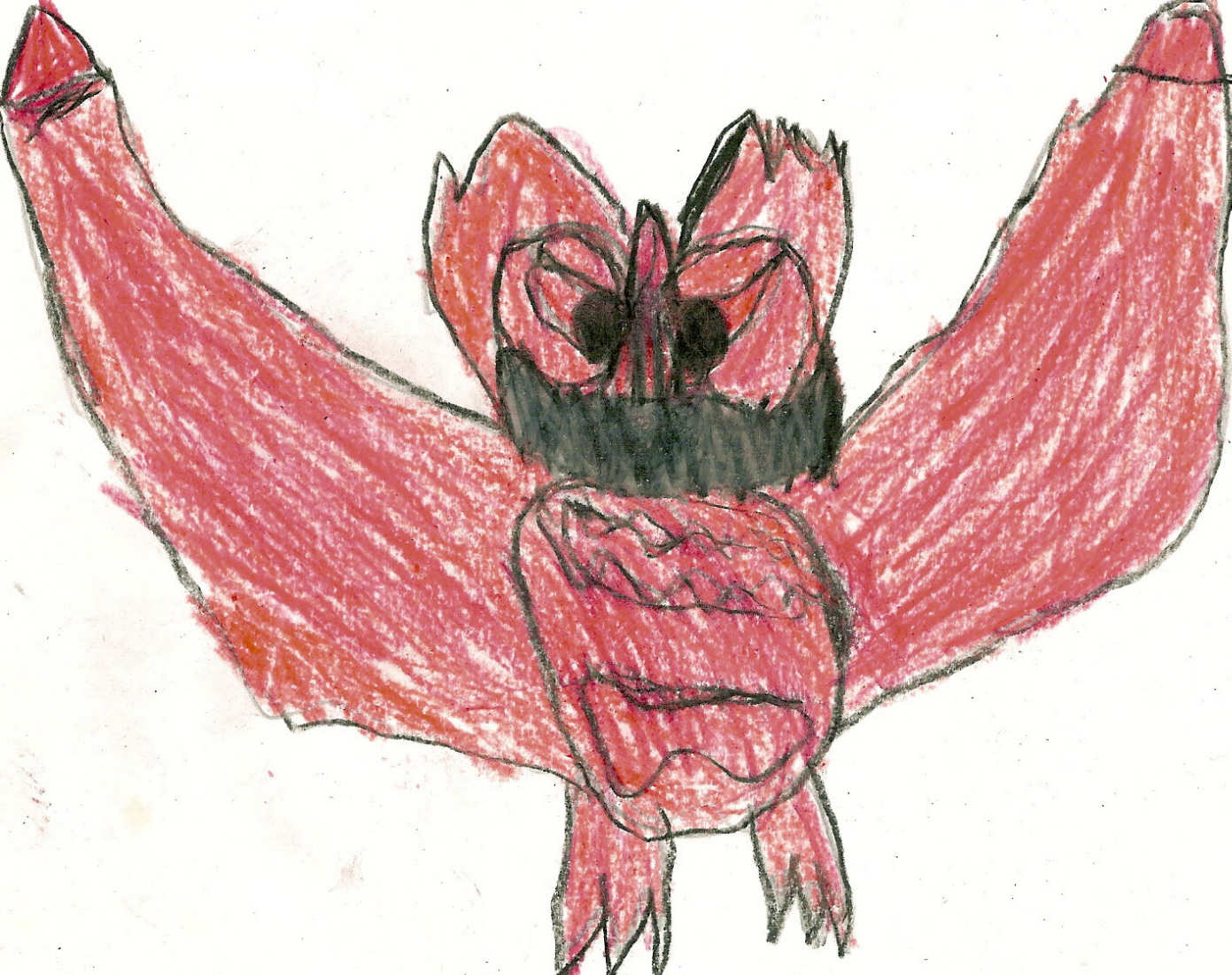 Crimson The Fire Bat Demon by Falconlobo