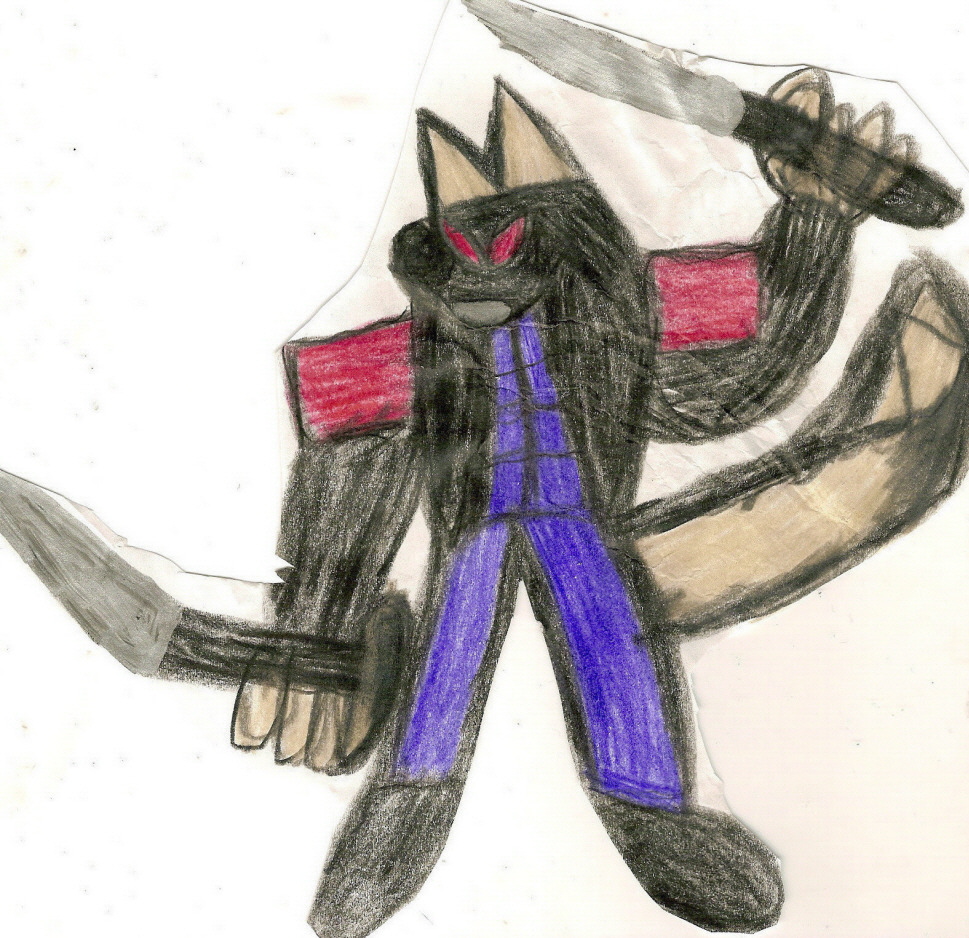 Kamen The Sand Fox Ninja Unedited by Falconlobo