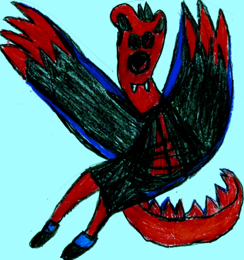 Winged Demon-Dragon-Bird-Bear by Falconlobo