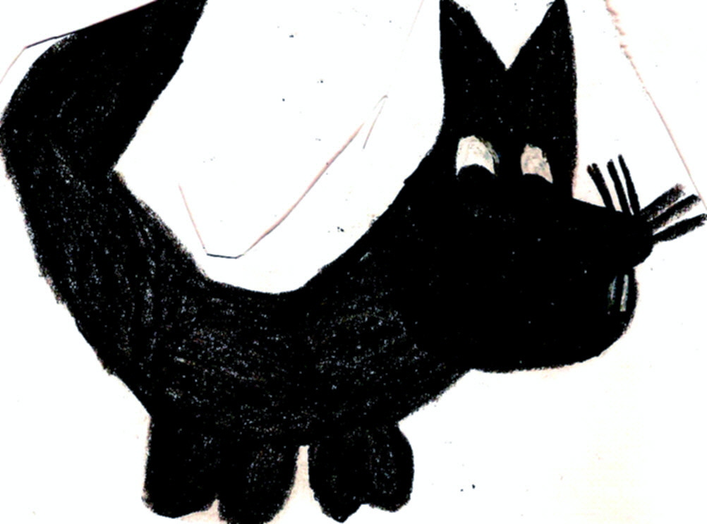 Black Fox Cat by Falconlobo