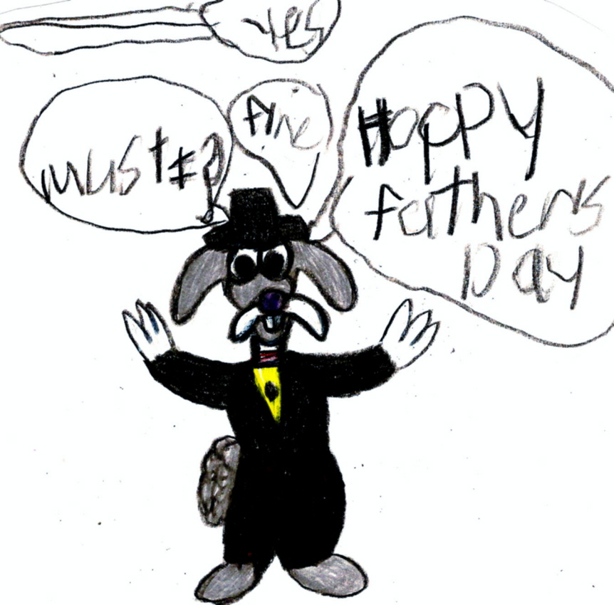 Hoppy Fathers Day From Mr. Herriman by Falconlobo