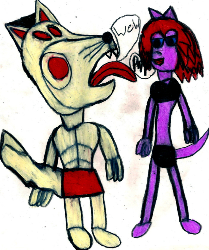 Polly's Black Bikini Is Making Big Cheese's Tounge Hang Out Edited by Falconlobo