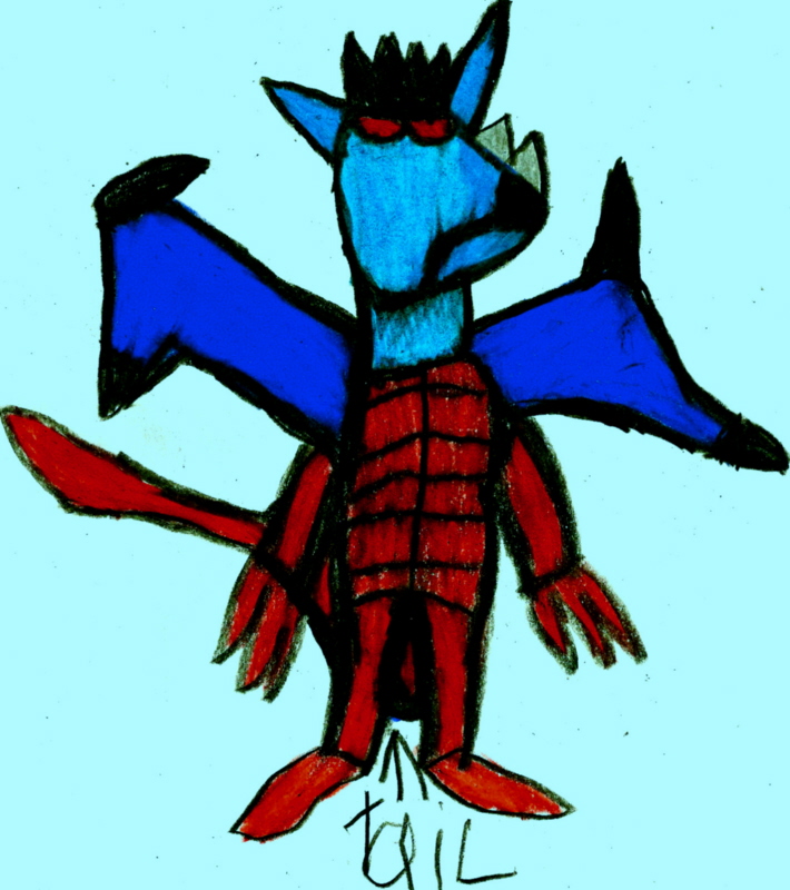Sclytherz The Dragon Anthro by Falconlobo