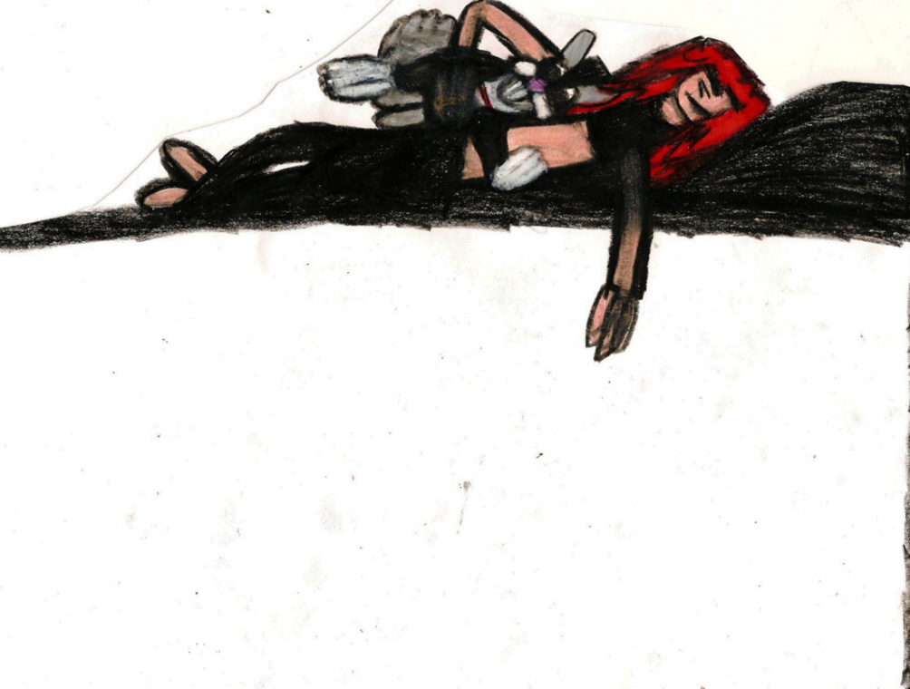 AWW Frankie Is Sleeping With A Cute Herriman Plush^^ by Falconlobo