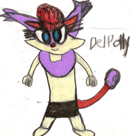 DelPolly or Polly As A DelCatty^^ by Falconlobo