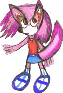 Kika The Fox In My Style For FizzyG^^ by Falconlobo