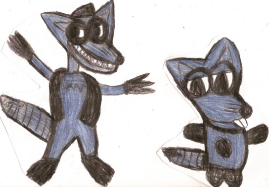 Racoons For IamNNY One Is A Chibi^^ by Falconlobo