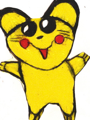 A Pikachu Ham Ham^^ by Falconlobo