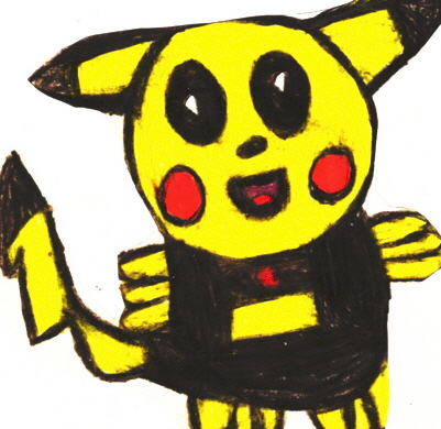 Pikachu In A Black Outfit Art trade For 20basketball20^^ by Falconlobo