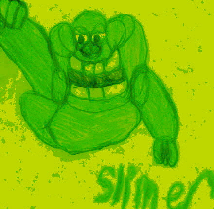 Slimer Old Pic Reedited by Falconlobo