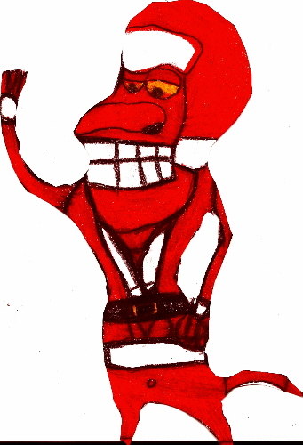 Santa Red Guy^^ by Falconlobo