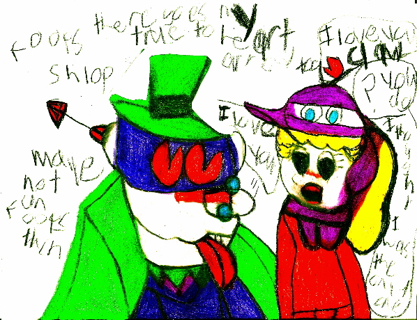 Happy Villains-Time Day Edited by Falconlobo