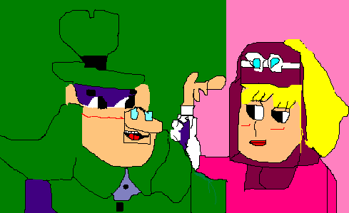 Hooded Claw And Penelope Added Ms Paint by Falconlobo