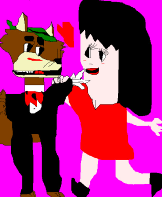 Mildew X Daisy Fancy Dance Pic Ms Paint Fixed And Finished by Falconlobo
