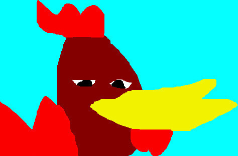 Angry Chicken by Falconlobo