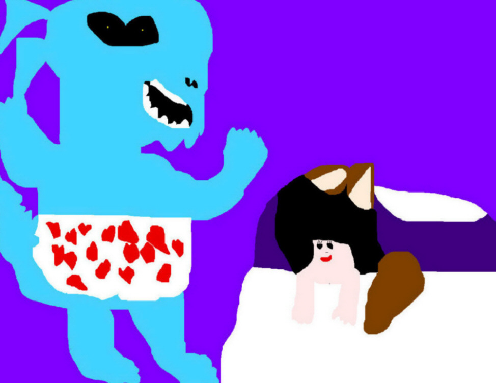 Uncle Deadly And His Girlfriend 18 Year Old Molly Mayhem MS Paint^^ by Falconlobo
