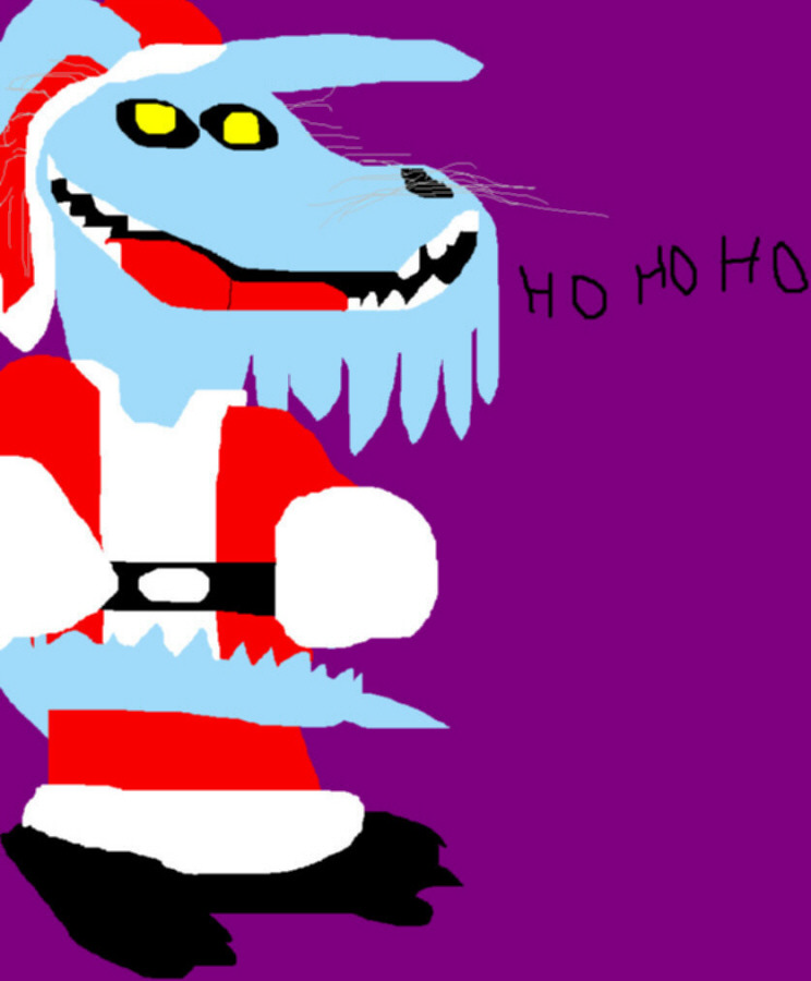 Santa Uncle Deadly Laughing HO HO HO by Falconlobo