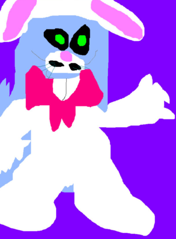 Uncle Deadly In An Easter Bunny Outfit MS Paint by Falconlobo