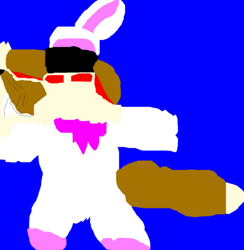 Big Cheese The Easter Fox MS Paint^^ by Falconlobo