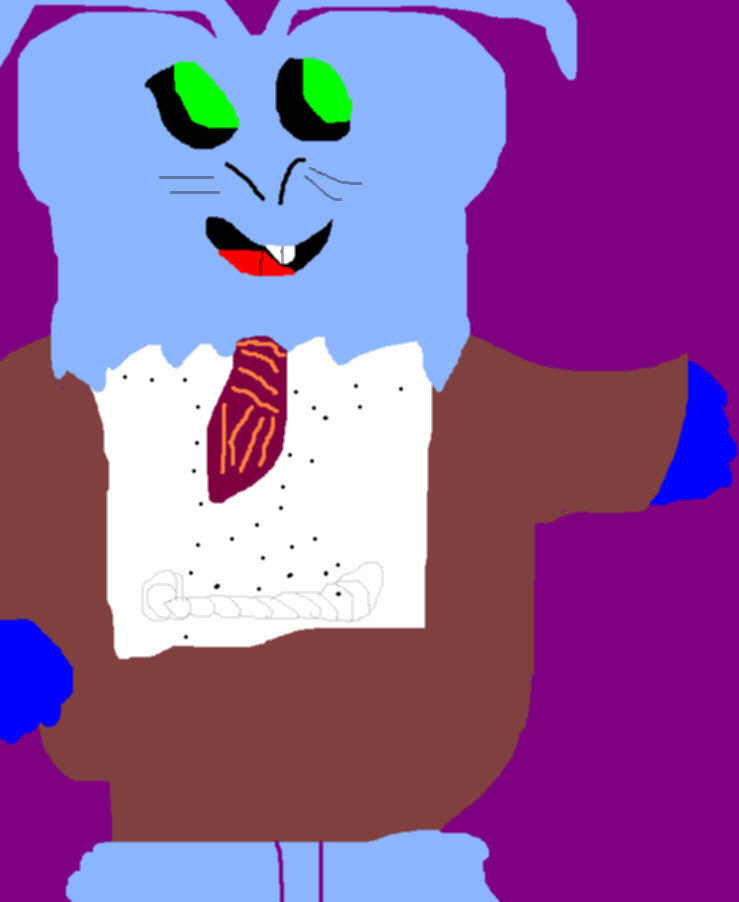 Uncle Deadly Hamster With Tie Now MS Paint by Falconlobo