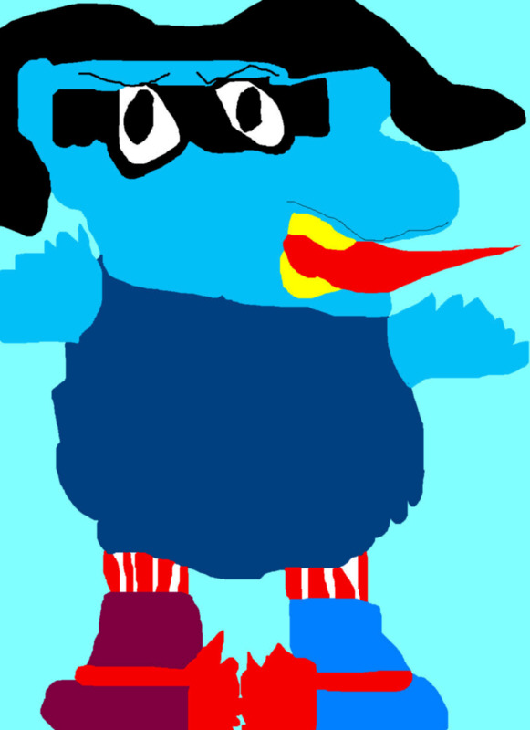 Chief Blue Meanie Ms Paint Sort Of Chibi I Guess by Falconlobo