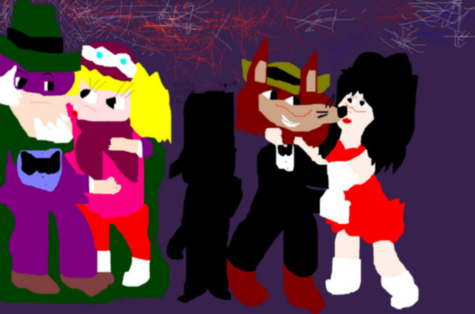 Guys You're missing It Ms Paint Fireworks Group Pic Sort Of by Falconlobo