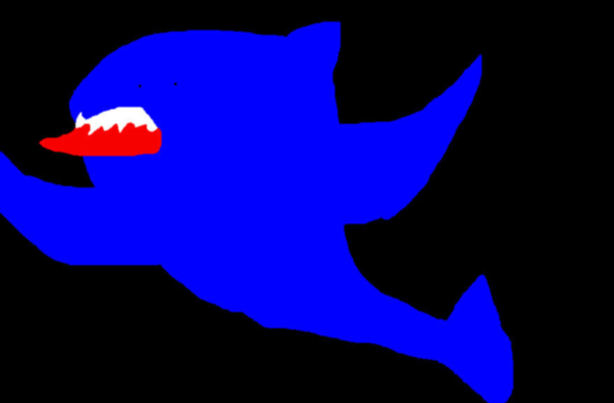 Shark Whale Durp I Dunno Ms Paint by Falconlobo