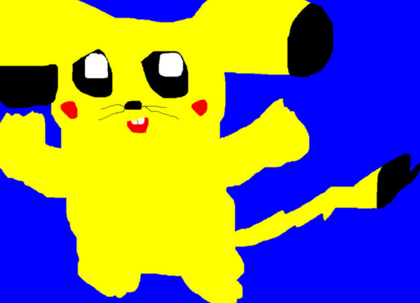 More Mousey Pikachu Gift MS Paint For Happieness Of Furaffinity by Falconlobo